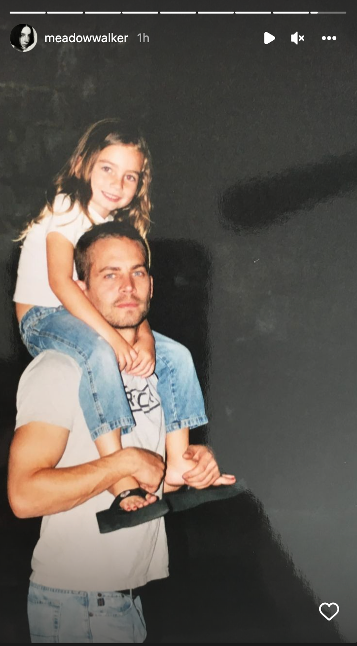 Paul Walker Remembered by Daughter Meadow and Vin Diesel on 9Year Anniversary of His Death